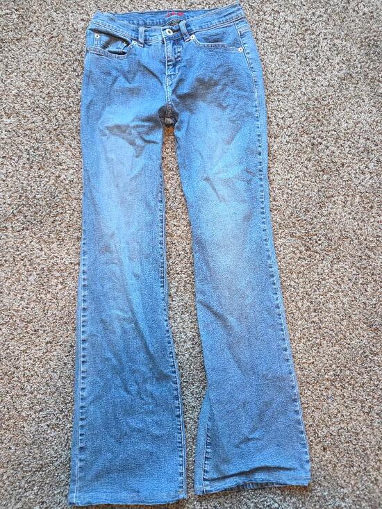 Jag Jeans Denim - JAG Flare Jeans Womens Stretch Denim Medium Wash Bootcut Blue Jeans 2